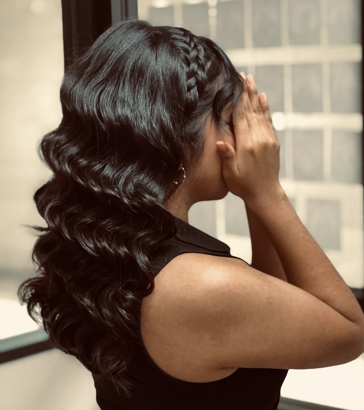 Braided Hollywood Waves